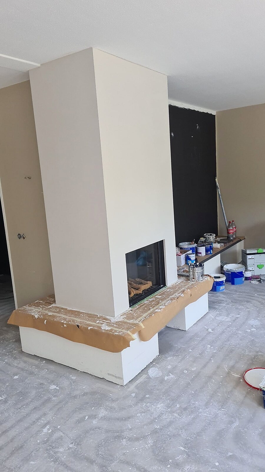 Opgeleverde woning klaar voor inhuizen